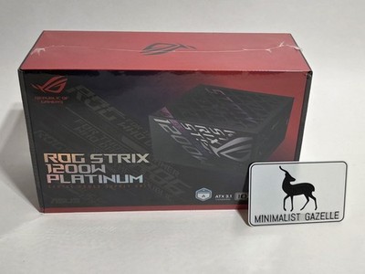 NEW ASUS ROG Strix 1200W 80 Plus Platinum Fully Modular Power Supply PSU