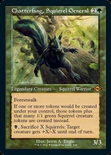 MTG English Chatterfang, Squirrel General (Retro Frame) NM Foil