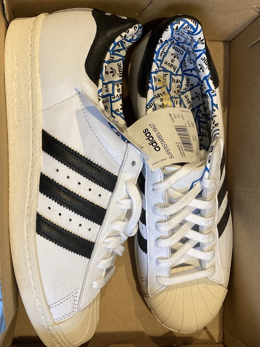 Have A Good Time x adidas Superstar 80s Chalk White for Sale