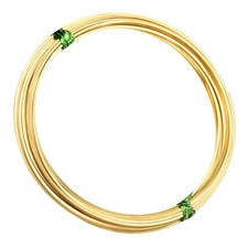 1 ROLL Soft Brass Wire Bendable Square DIY Craft Wire 18Ga/1x1mm 6m/19.69ft