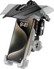 Motorcycle Phone Mount Sun Visor Universal GPS Smartphone Shade Vertical