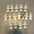 LEGO Star Wars LOT 15 White Clone Trooper Minifigure Figures