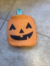 Target Halloween Pumpkin Foldable Reusable Bag Set Of 2 Tote 2024