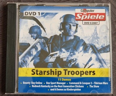Starship Troopers + Nibiru -Der Bote der Götter (Computerbild Spiele DVD 5/2007)