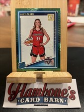 2025 Panini Donruss WNBA - Rated Rookie Lucy Olsen #97 Green Shimmer (RC)