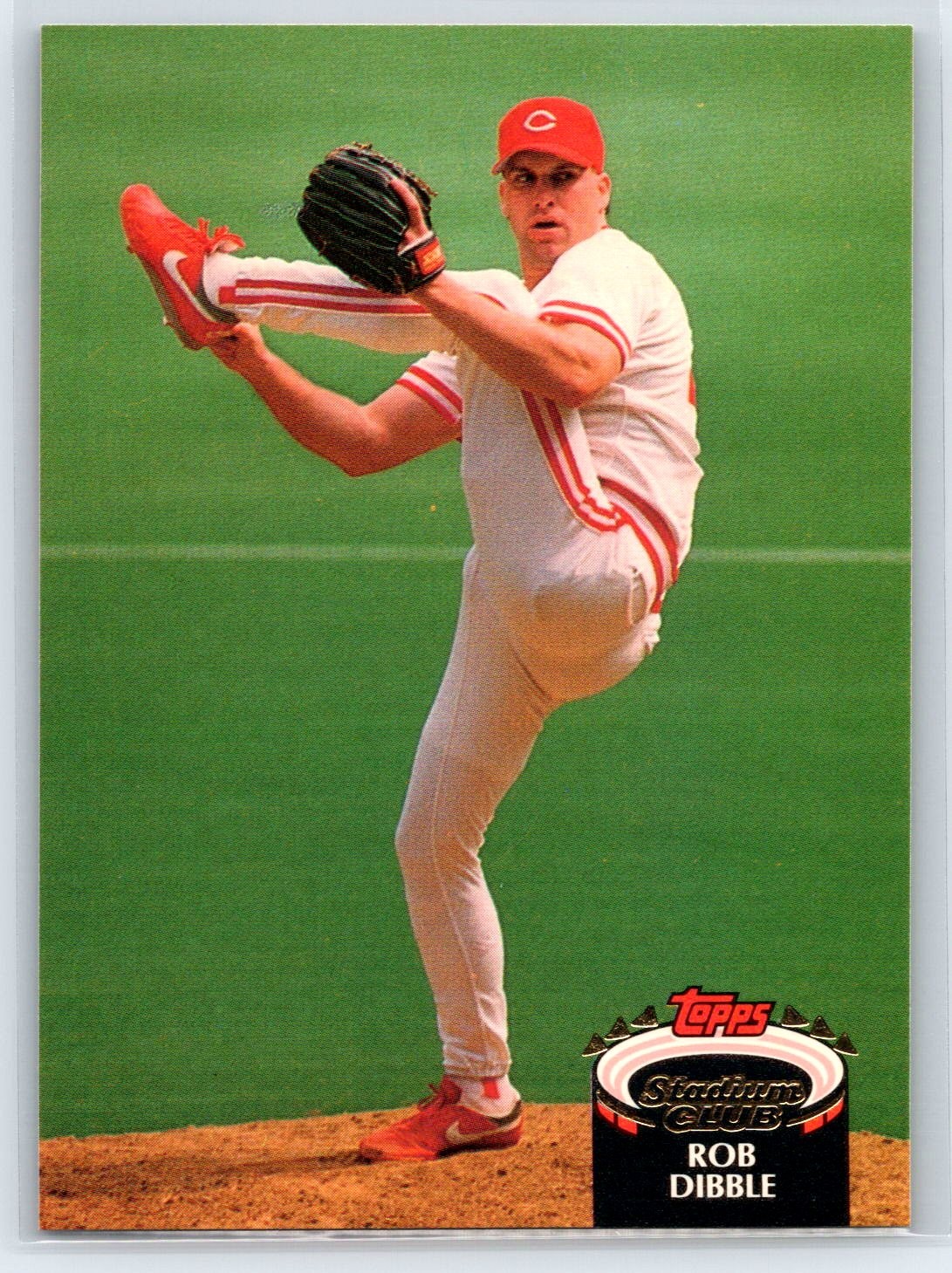 1992 Topps Stadium Club Rob Dibble Cincinnati Reds #584