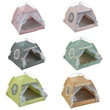 Dog kennel Puppy Cushion House Pet Kennel Dog Mat Blanket Seasons Tent US