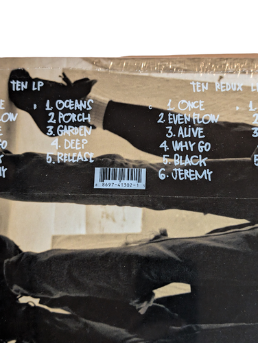 Pearl Jam Ten Vinyl Edition 180 Gram Audiophile Press No Wear Tear Front Plastic - Picture 5 of 10
