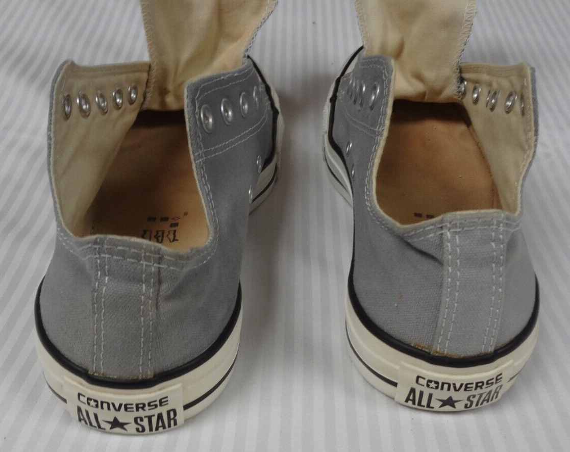 CONVERSE LIGHT GRAY CHUCK TAYLOR ALL STARS WOMEN 10 MEN 8