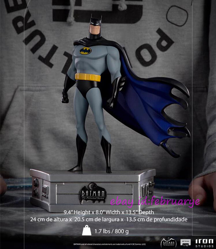 Iron Studios 1/10 Batman Animated Series Statuary In Stock