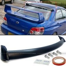 For 02-07 Impreza Wrx Sti Oe Style 1 Piece Rear Window Roof Spoiler Unpainted
