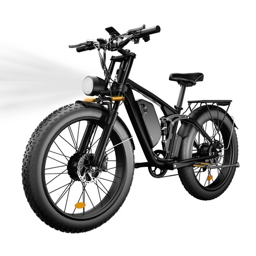 26" Electric Bike For Adults 3000W AWD 37MPH E-Bike Mountain Bicycle Fat Tyre US - Picture 51 of 84
