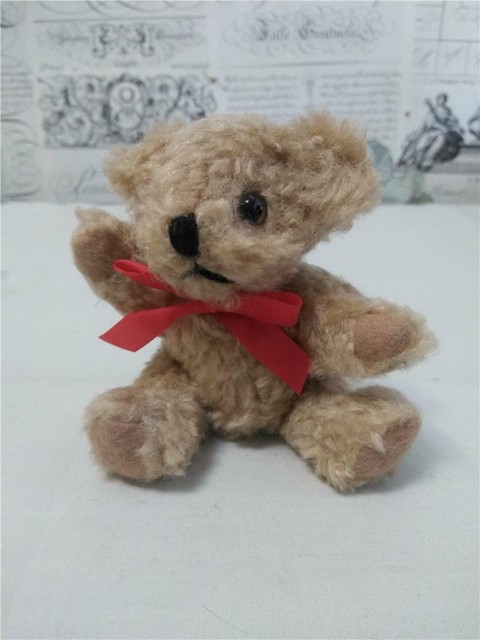 miniature jointed teddy bears