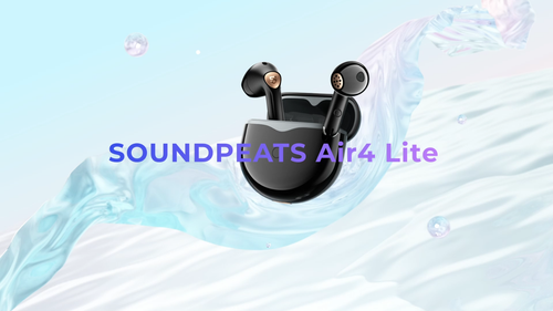 SoundPEATS Air4 Lite Wireless Earphone Hi-Res Audio B.T 5.3 Earbuds,IPX4 - Video 1 of 1