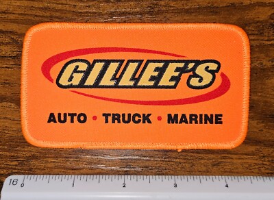 Gillee's Truck Car Care Auto Brand Marketing Advertising Craft Uniform Patch