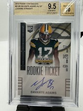 2014 Panini Contenders Davante Adams  Rookie Auto #212B Bgs 9.5 🔥🔥