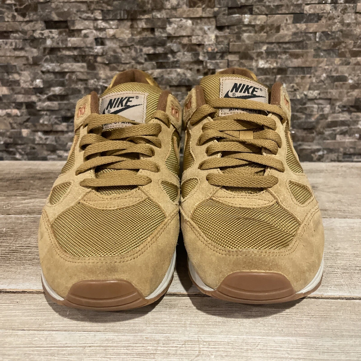 NIKE AIR SPAN II 2 AO1546 700 WHEAT TRAINERS SIZE 8