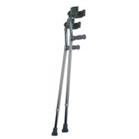 Lumex Deluxe Forearm Crutches W/3 Height Options Lumex Deluxe Forearm Crutches W/3 Height Options