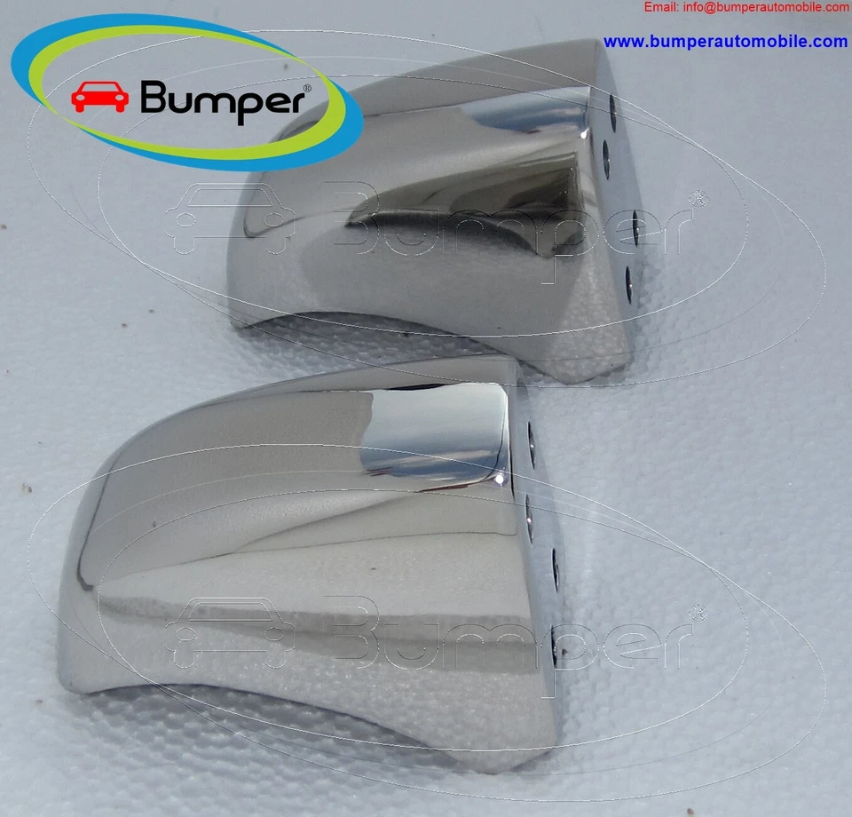 Parachoques Volvo Amazon Station Wagon Estate P220 (1962-1969) pulido como cromo Foto 3 de 4