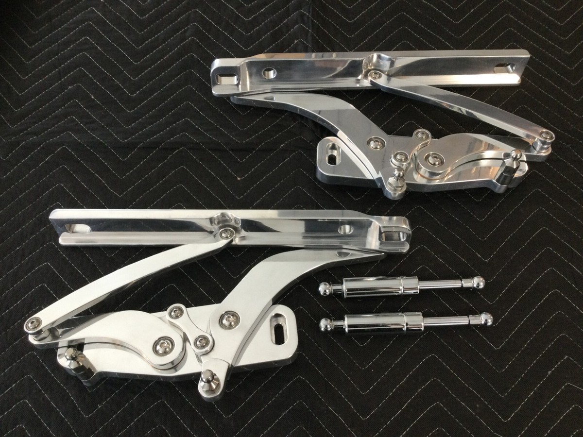 Chevelle Billet Aluminum Hood Hinge Set 1966, 1967 Custom Hood