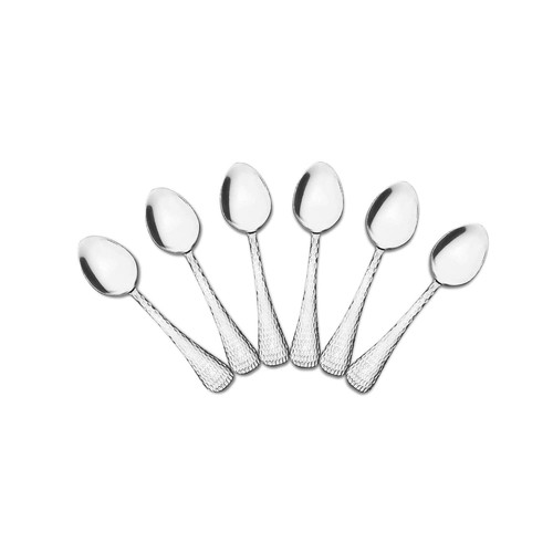 Bravo 18/10 Stainless Steel Demitasse Spoon (Set of Six)
