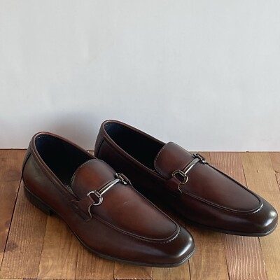 Nordstrom Carlson Bit Loafer Brown Mahogany Leather Men Shoe SZ 11.5-NEW nobox Nordstrom Carlson Bit Loafer Brown Mahogany Leather Men  main image 4