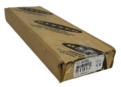 NEW BANNER PVA100P6RQ LIGHT ARRAY RECEIVER 51917