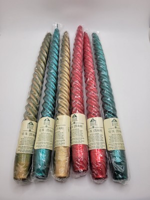 Set Of Multi Color Guild Hoise 10'' Candles