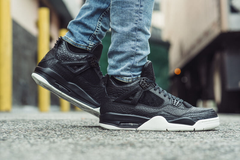 シューズ(男性用) Air Jordan 4 premium pinnacle pony hair JORDAN 4 IV RETRO PREMIUM PRM Pinnacle Pony Hair Black