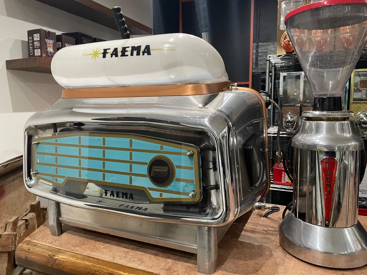 Vintage espresso machine for clearance sale