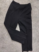Vintage Sears Black Knit Women's Pants Slacks Size L