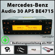 Original Mercedes Audio 30 APS BE4715 Becker Navigationssystem A2088202026 Radio