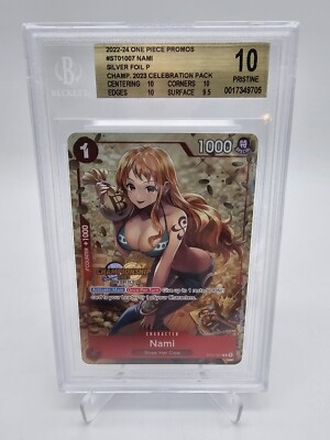One Piece Nami ST01-007 Promo Card Championship 2023 BGS 10 | eBay