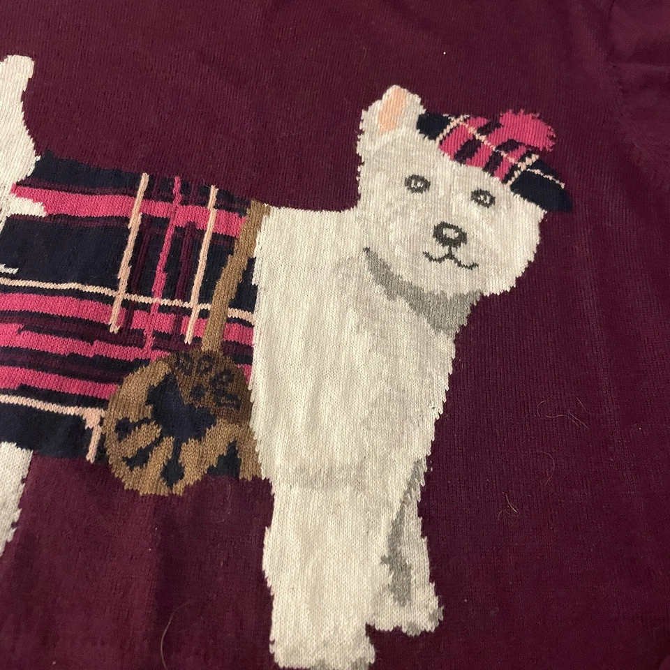 Легкий свитер Joules с длинным рукавом для собаки Scotty Scottie размер 14 США - Изображение 3 из 4