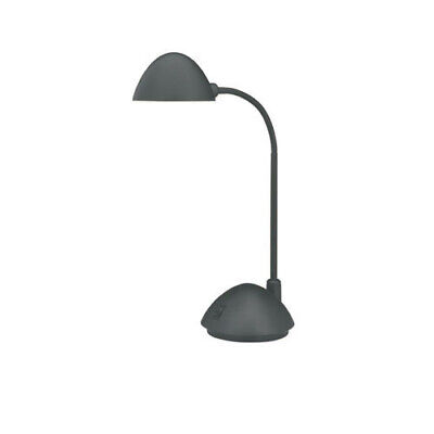 LED Task Lamp, 5.38w x 9.88d x 17h, Black LED Task Lamp, 5.38w x 9.88d x 17h, Black