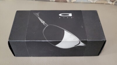 RARE! 1998 Oakley A Wire Platinum Gold Iridium Sunglasses