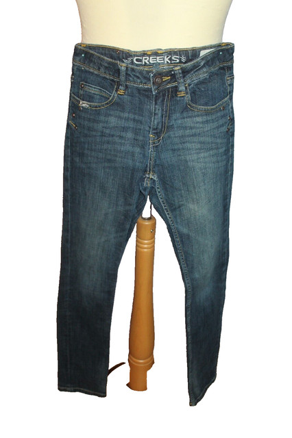 PANTALON JEANS FILLE  °°°  CREEKS °°° SKINNY . TAILLE 12 ANS