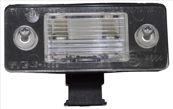 Left and right TYC 15-0569-00-2 Licence Plate Light for SKODA