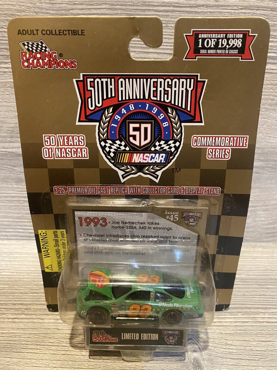98 Racing Champions Limited Edition 50th Anniversary 1/64 Nascar 98 Racing Champions Limited Edition 50th Anniversary 1/64 Nascar