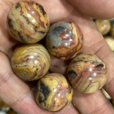 Esfera de cuarzo ágata loca natural cuarzo bola de cristal Reiki curación 5 PSC