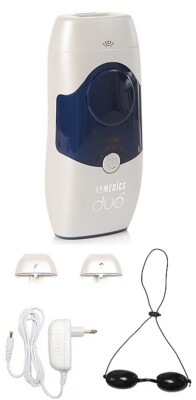 HOMEDICS IPL Duo Pro dauerhafte Haarreduzierung Laser Epilierer