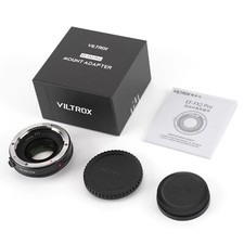 Viltrox EF-FX2 Pro AF Auto Focus Lens Adapter for Canon EF Lens to Fuji X Mount