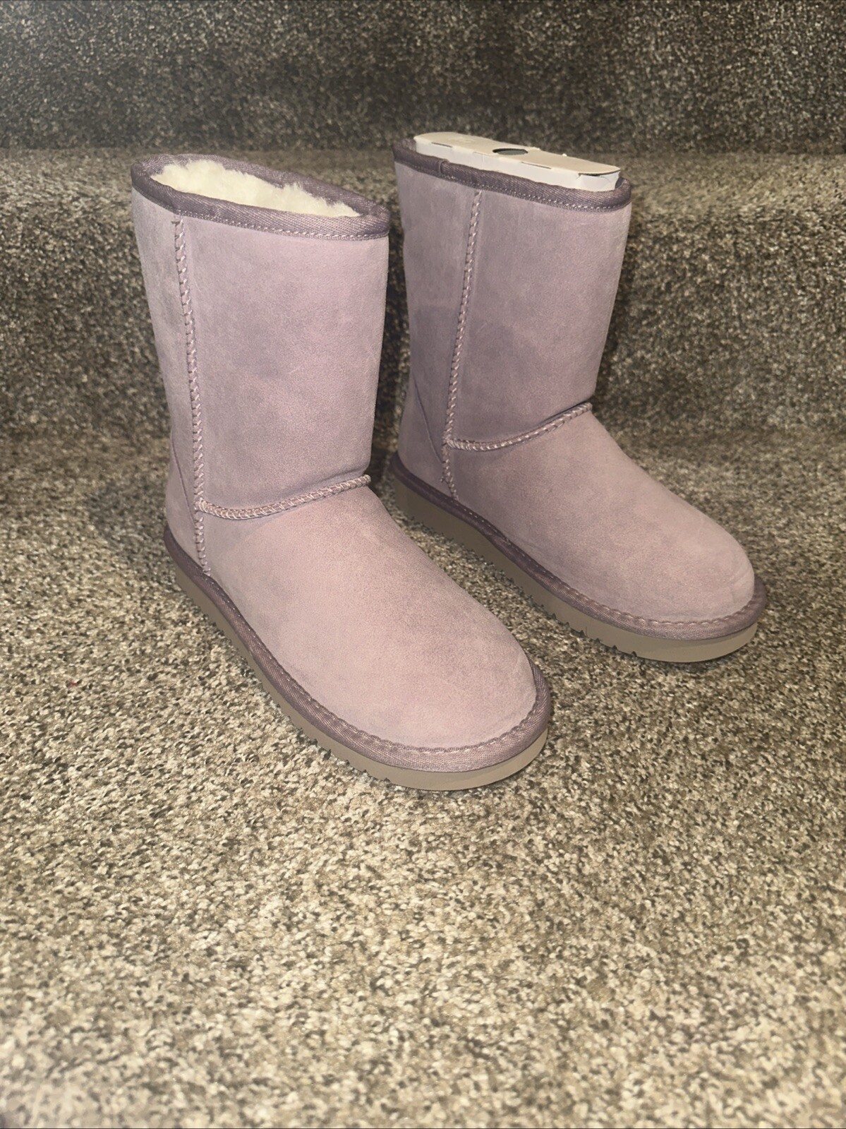 Koolaburra by UGG Women's Koola Short Chestnut Rabbit Boots Sheepskin 1017090