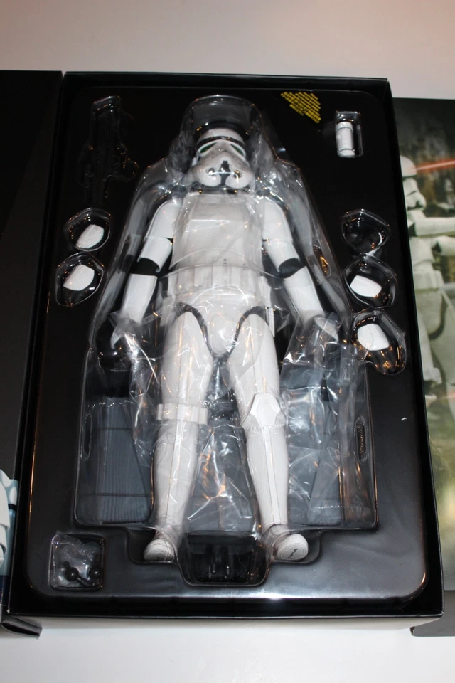 Figura 1:6 Hot Toys Star Wars Stormtrooper El Retorno del Jedi MMS514 BONITO ROTJ Foto 3 de 4