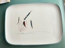 DENBY — GREENWHEAT — LG — RECTANGULAR — OBLONG— 25.5 X 34.5cm — SERVING PLATTER