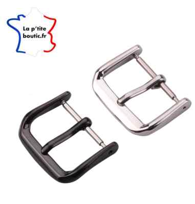 Bracelet Boucle Ardillon 22 Mm Cuir Véritable Brun Montre - Foto 4