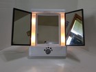 Conair 2-Sided 5x 1x Lighted Magnified Makeup Mirrors With 4 Settings 