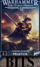 Warhammer 40K Horus Heresy Age of Darkness LEGION PRAETOR w POWER SWORD bit BITS