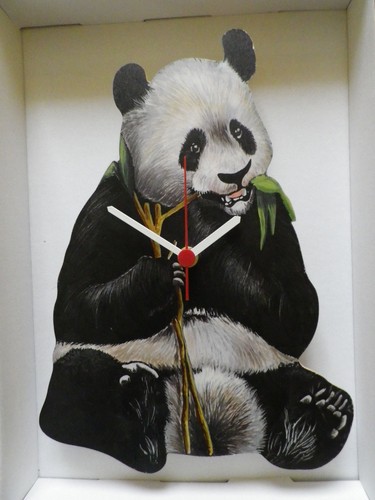 WORLD WILDLIFE WALL CLOCK,TIGER, MEERKAT ETC.NEW.12 DESIGNS TO CHOOSE FROM. - Picture 8 of 14