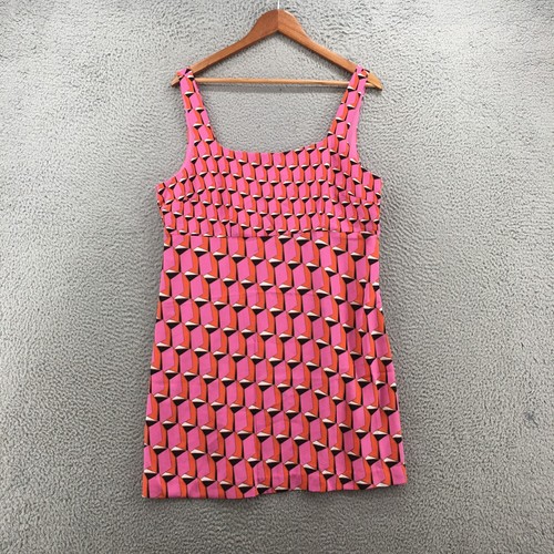 Diane von Furstenberg Minikleid Damen 14 Mehrfarbig 90er Modern Geometrisch Casua